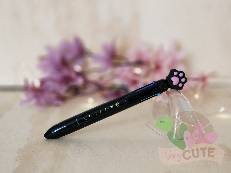 Lápiz Multicolor Patita de Gato - 6 Colores  2