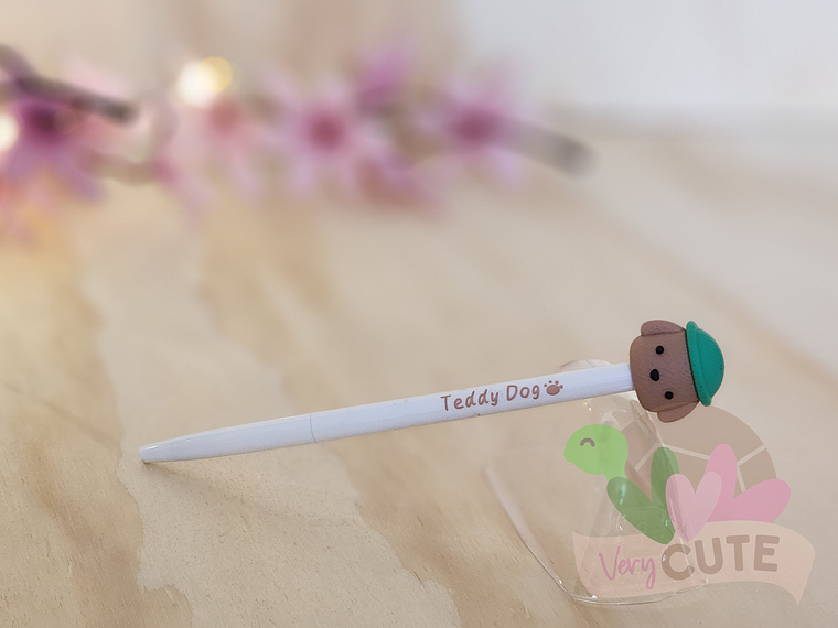 Lapiz Tinta Negra - Teddy Dog 2