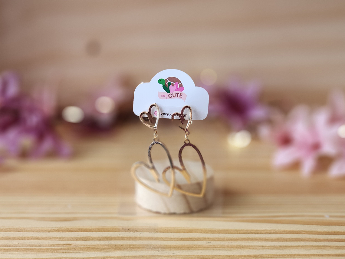 Aros Doble Corazón 2