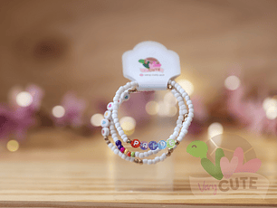 Pulsera Pride Triple - Blanca