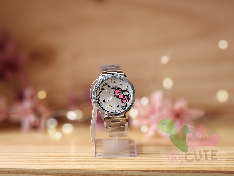 Reloj Metálico - Hello Kitty 2