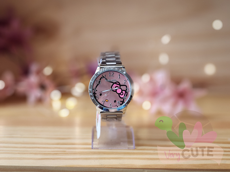 Reloj Metálico - Hello Kitty 1