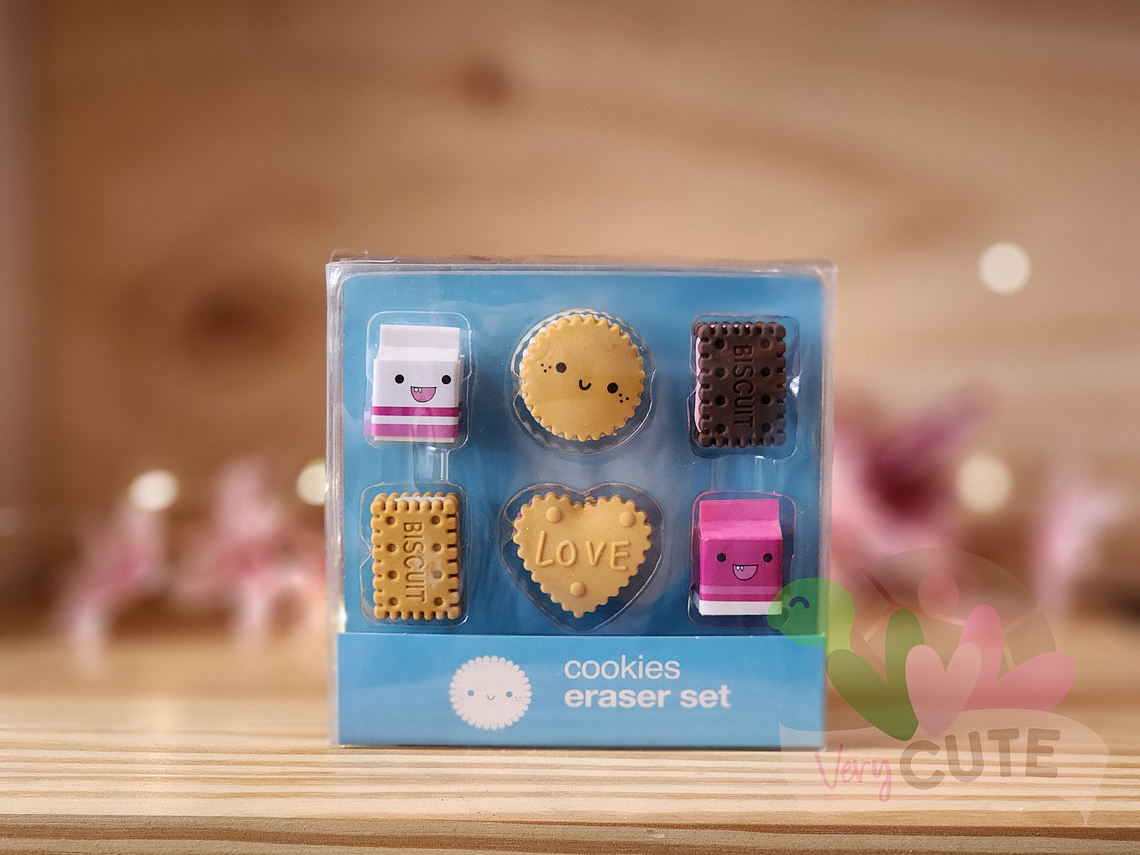 Set Gomas de Borrar Cookies 1