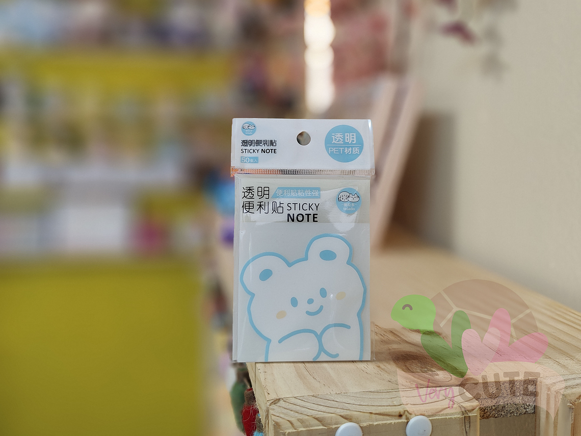 Notas Adhesivas Transparente - 50 hojas 1