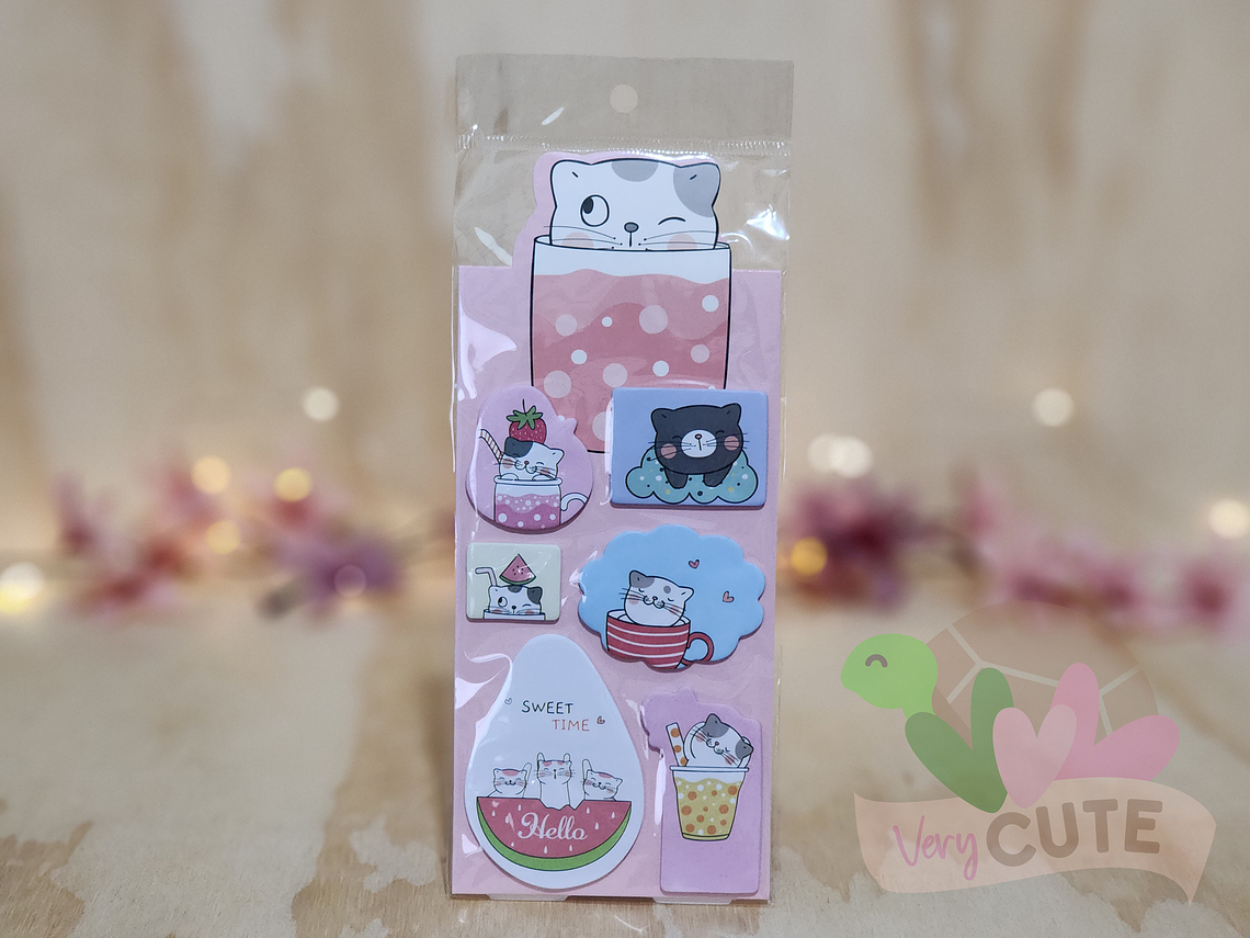 Post-it Diseño Gato 1