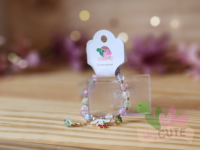 Pulsera Cuentas Pastel - Diseños 1