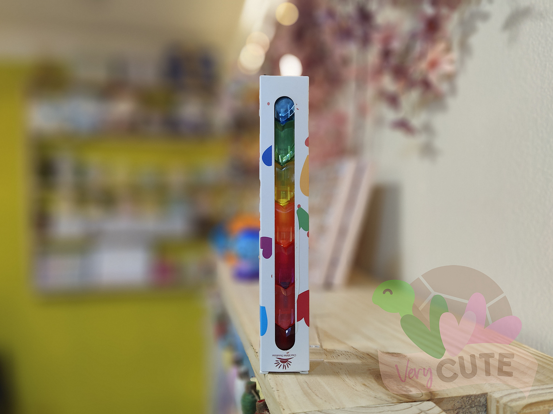 Set Lápices fluorescente - Corazón 1