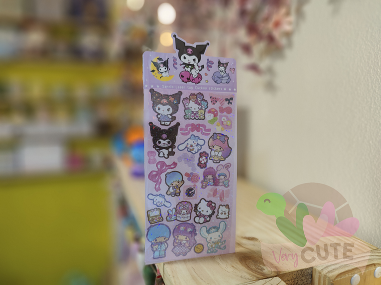 Stickers Sanrio - 1 Lámina 1