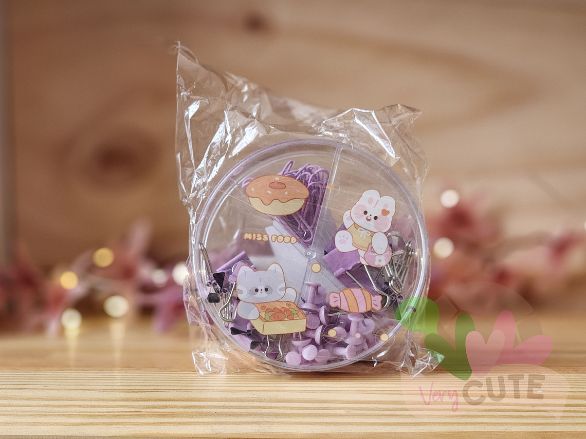 Clips Papelería - Colores 3