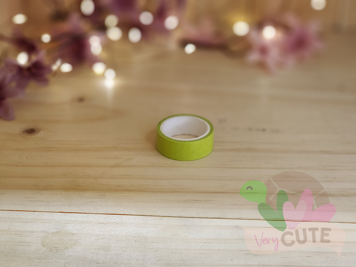 Washi Tape Colores x Unidad 3