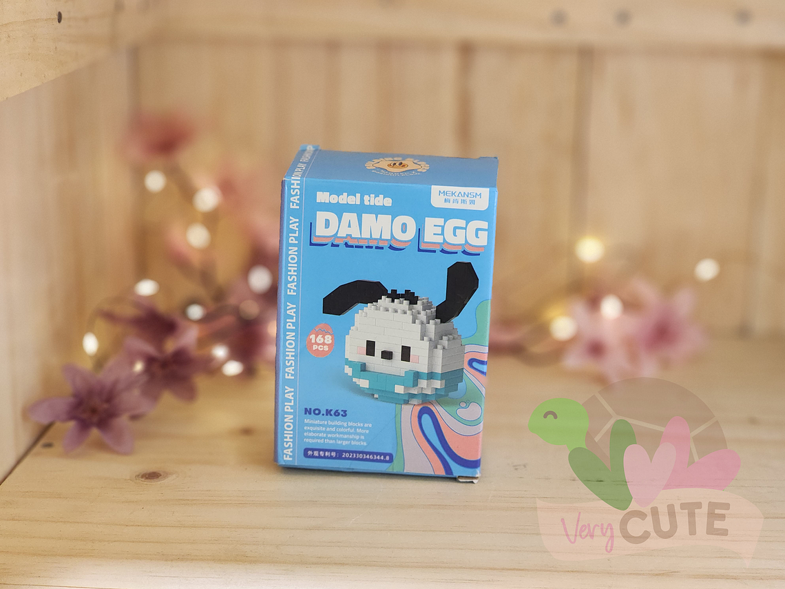 Set Bloques de Construcción en caja - Diseño Damo Egg 1