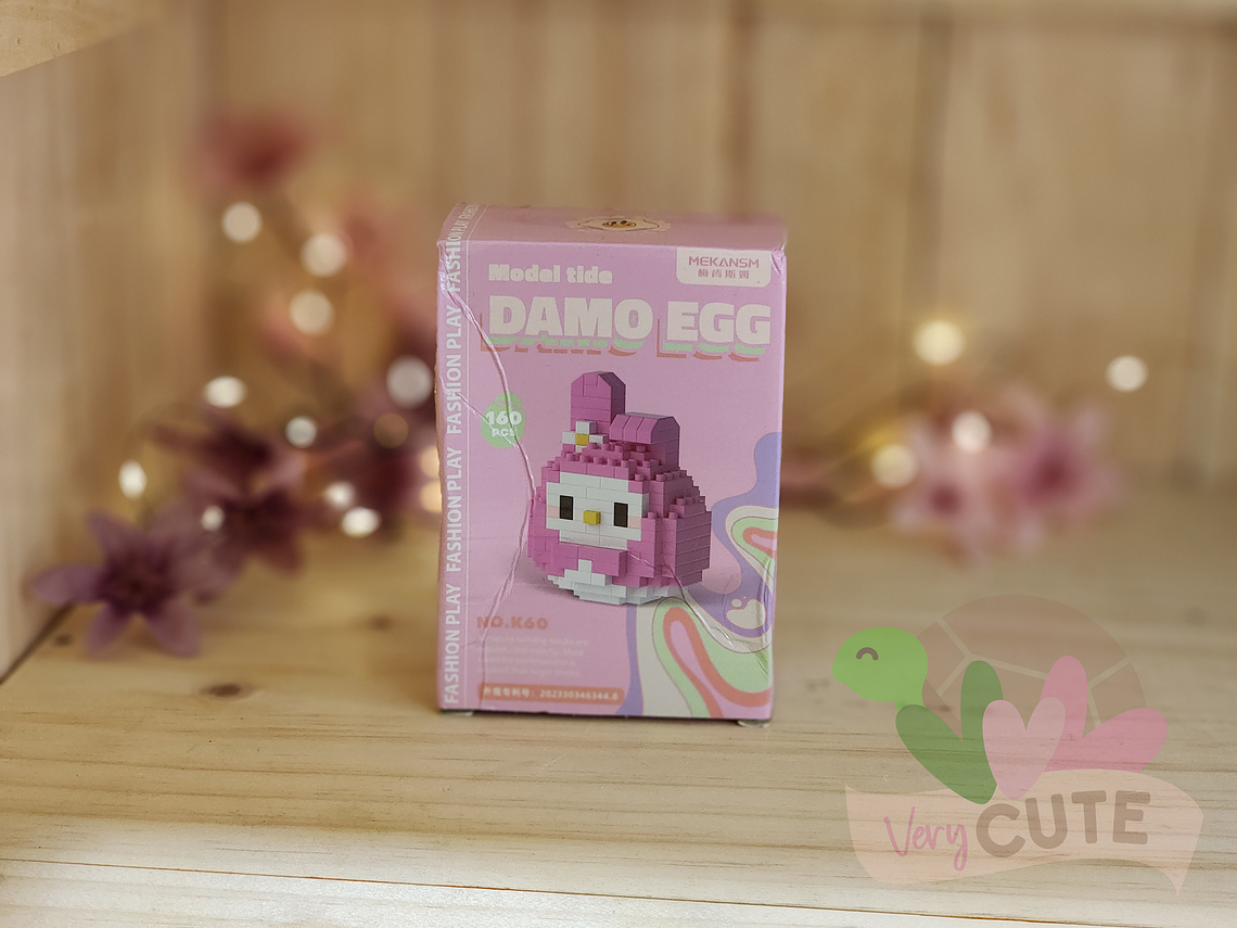 Set Bloques de Construcción en caja - Diseño Damo Egg 2