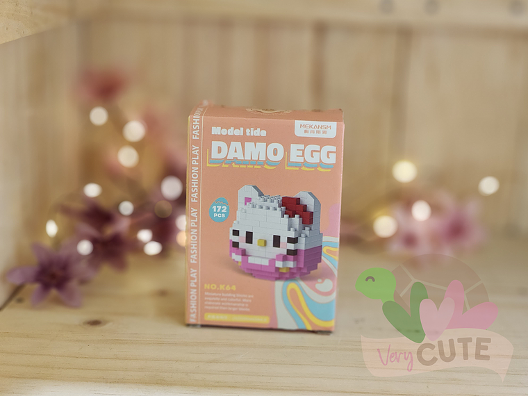 Set Bloques de Construcción en caja - Diseño Damo Egg 3