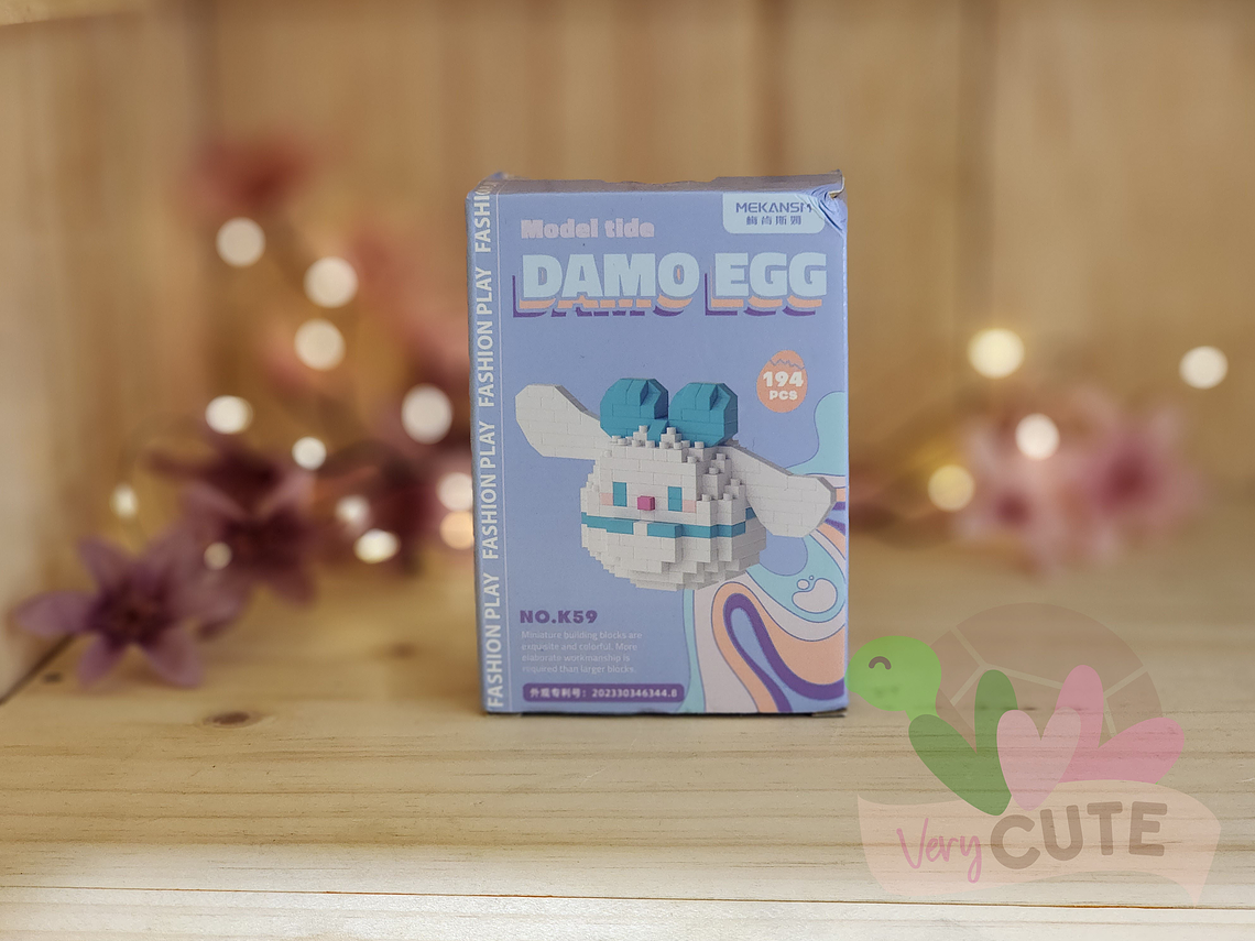 Set Bloques de Construcción en caja - Diseño Damo Egg 4