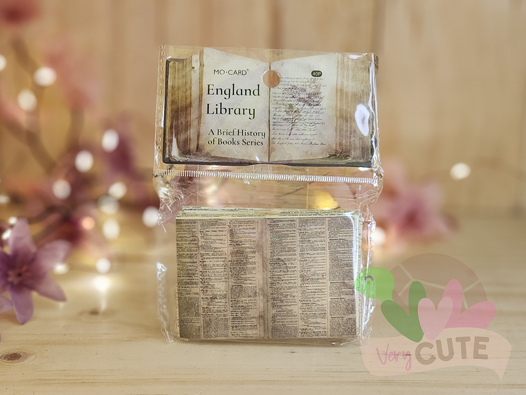 Stickers Páginas de Libro 1