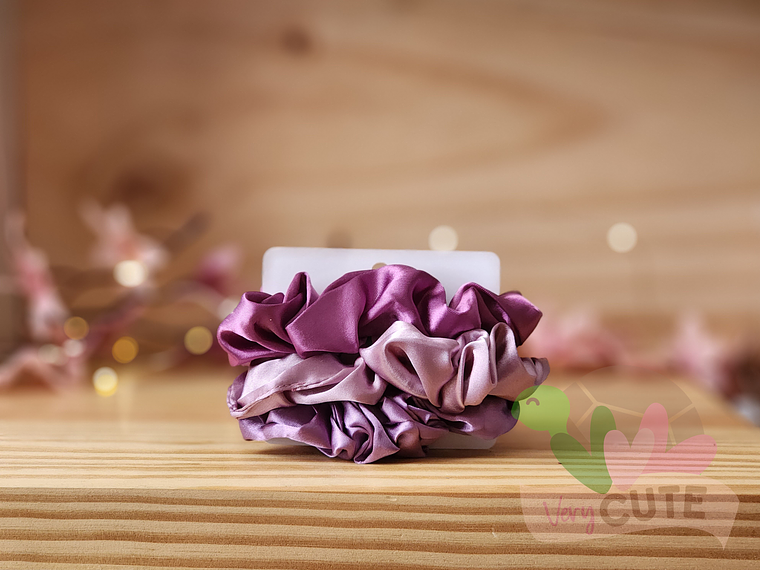 Trio Colet Satín Lila 1