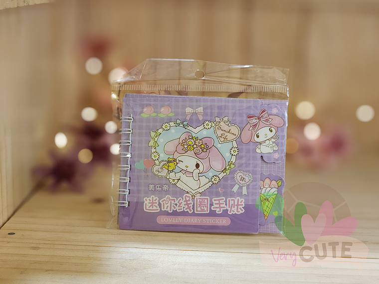 Mini Libro Stickers Sanrio 2