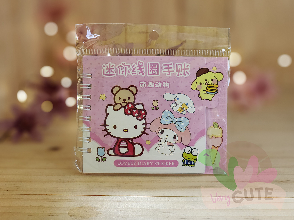 Mini Libro Stickers Sanrio 4