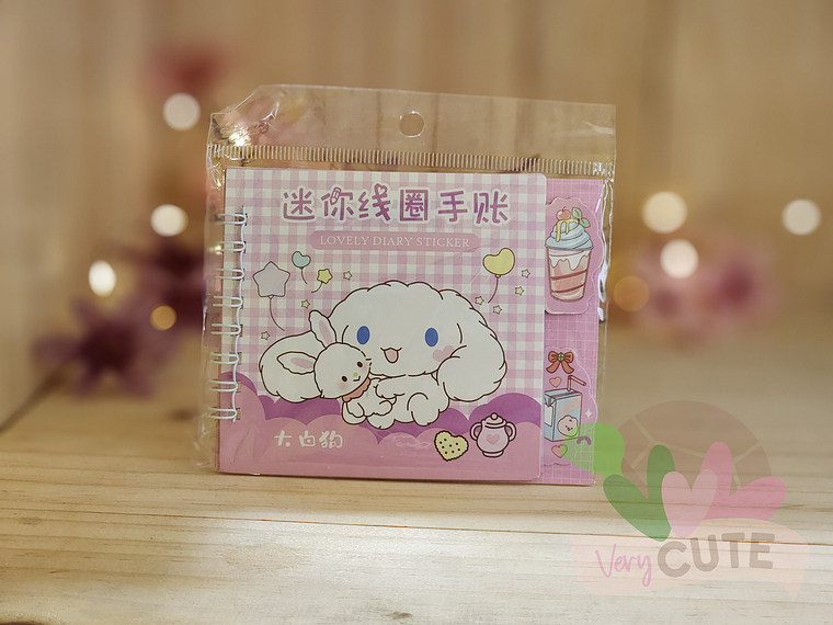 Mini Libro Stickers Sanrio 6