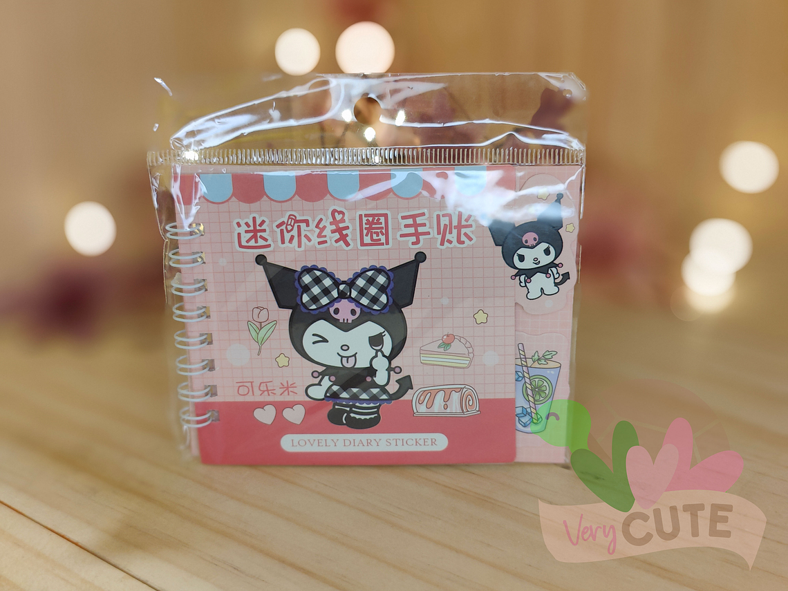 Mini Libro Stickers Sanrio 8