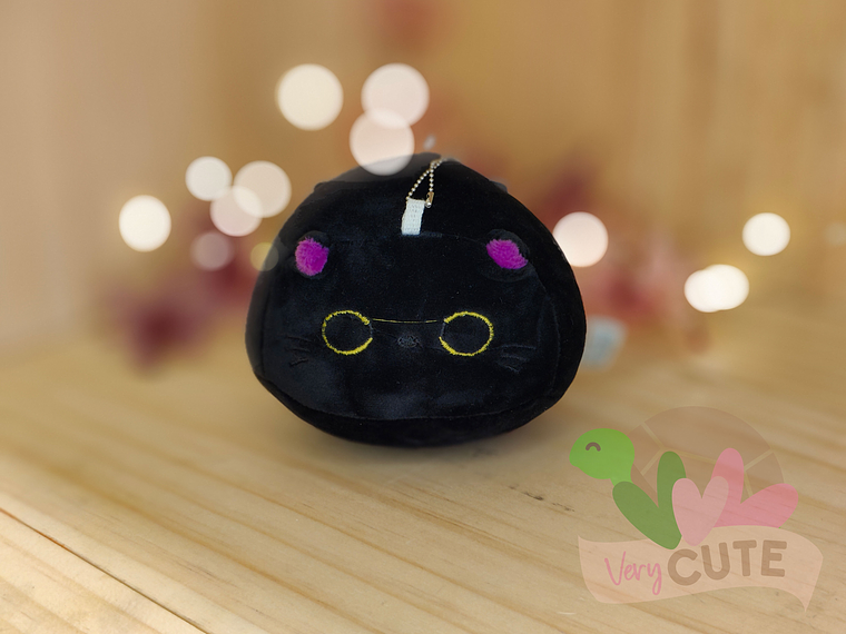 Mini Peluche Gato Negro 1