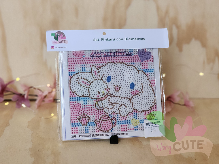 Set Pintura con Diamantes Con Marco - Cinnamoroll 2
