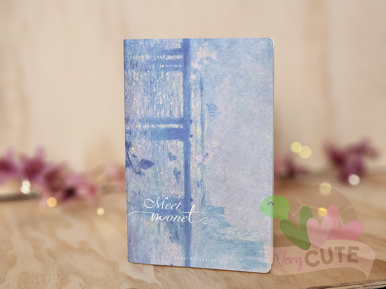Libreta Meet Monet - Tamaño A5  1