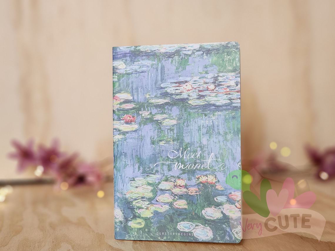Libreta Meet Monet - Tamaño A5  4