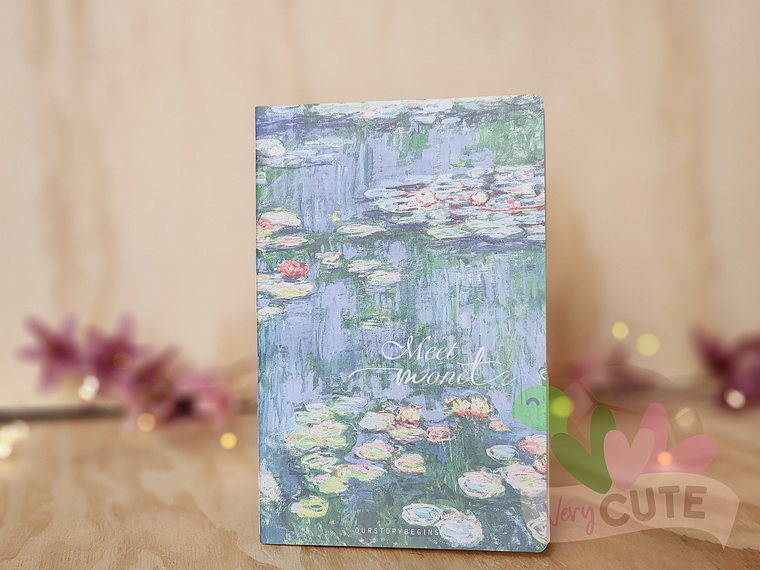 Libreta Meet Monet - Tamaño A5  4