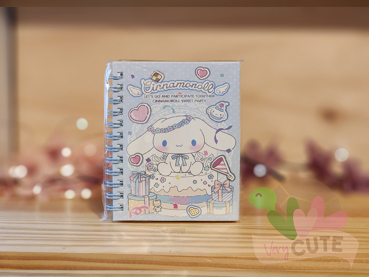 Mini Libreta - Personajes Sanrio 2