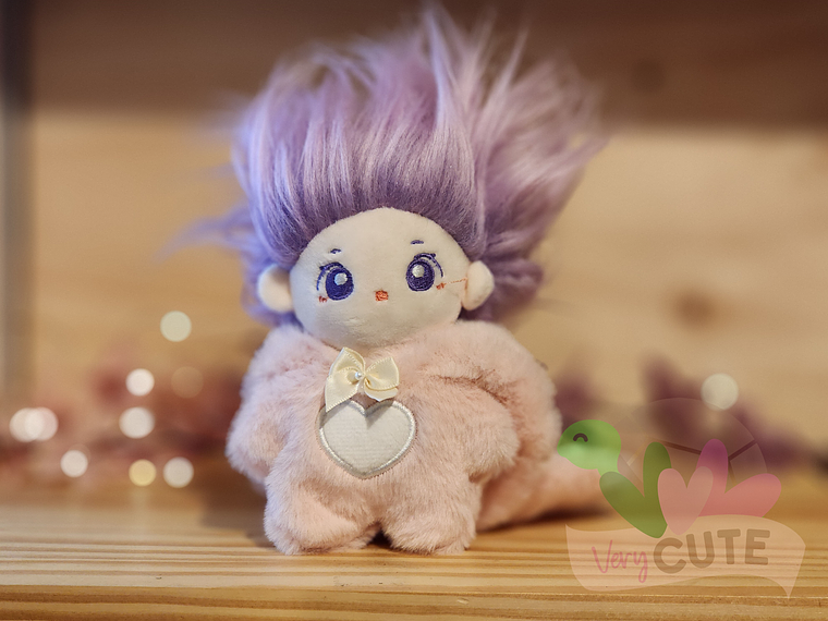  Mini Muñeca Kawaii con Traje Peluche 2