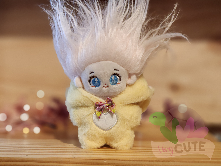 Mini Muñeca Kawaii con Traje Peluche 4