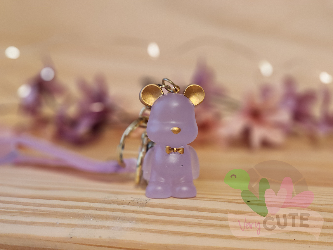 Llavero Oso Transparente 1