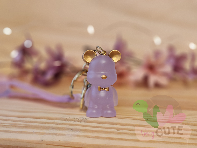 Llavero Oso Transparente 1