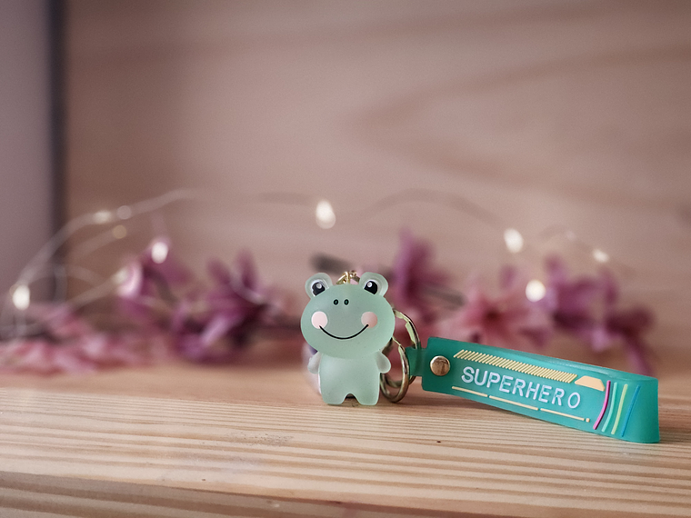 Llavero Animales Kawaii Transparente 2