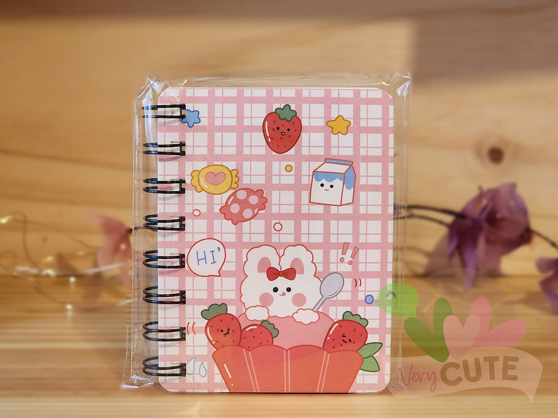 Mini Libreta Conejito - Diseños  2