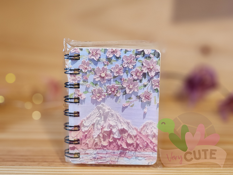 Mini Libreta Flores - Diseños 2