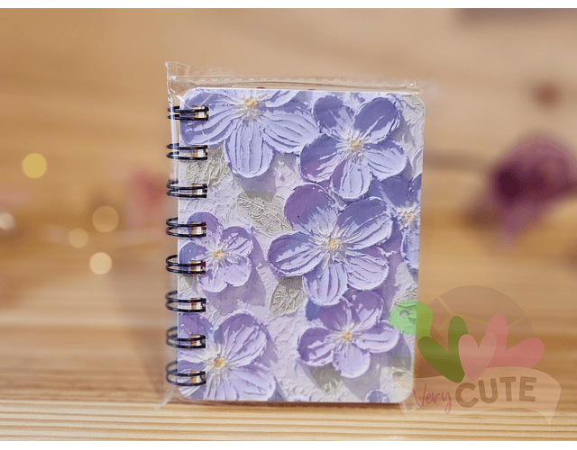 Mini Libreta Flores - Diseños