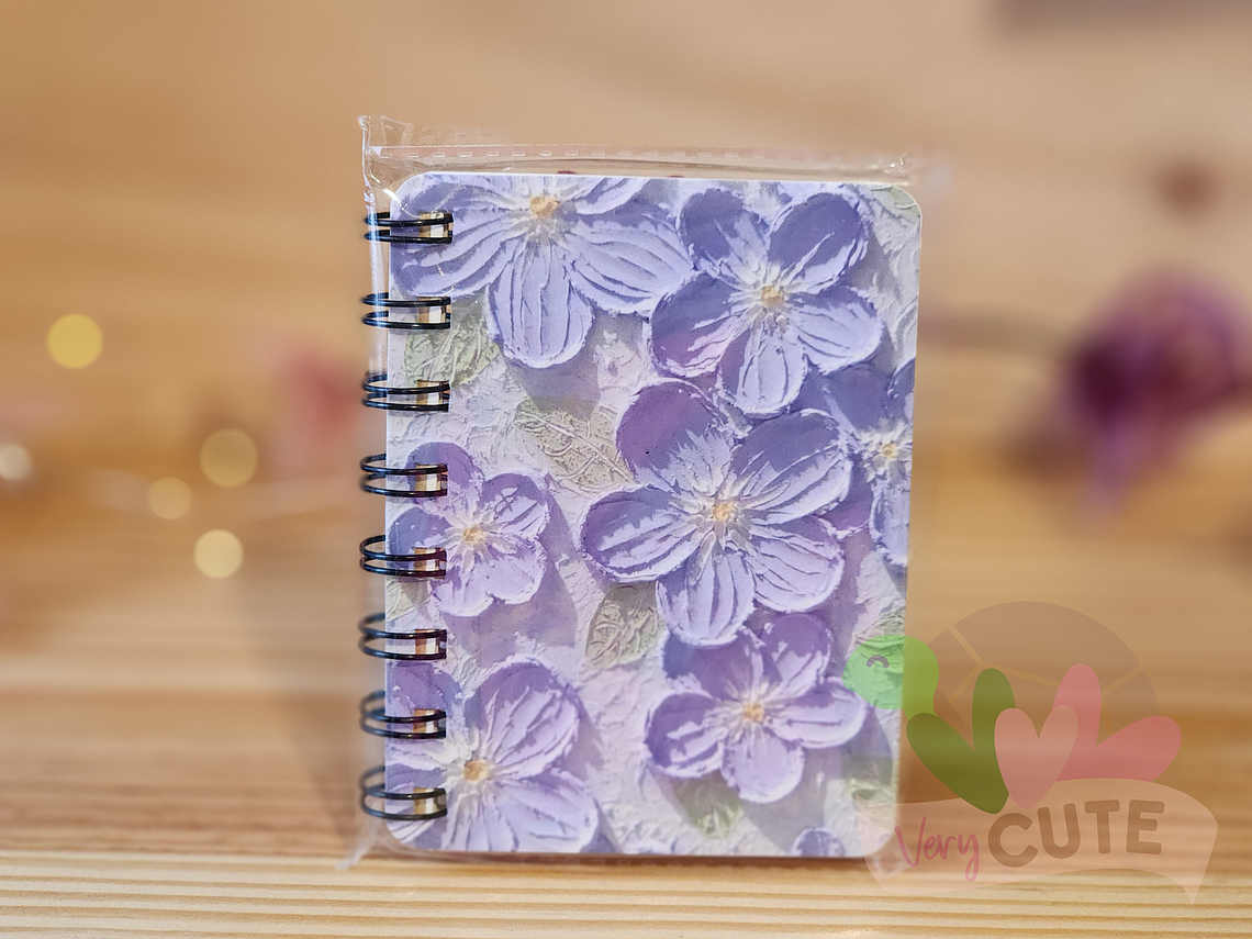 Mini Libreta Flores - Diseños 3