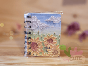 Mini Libreta Flores - Diseños