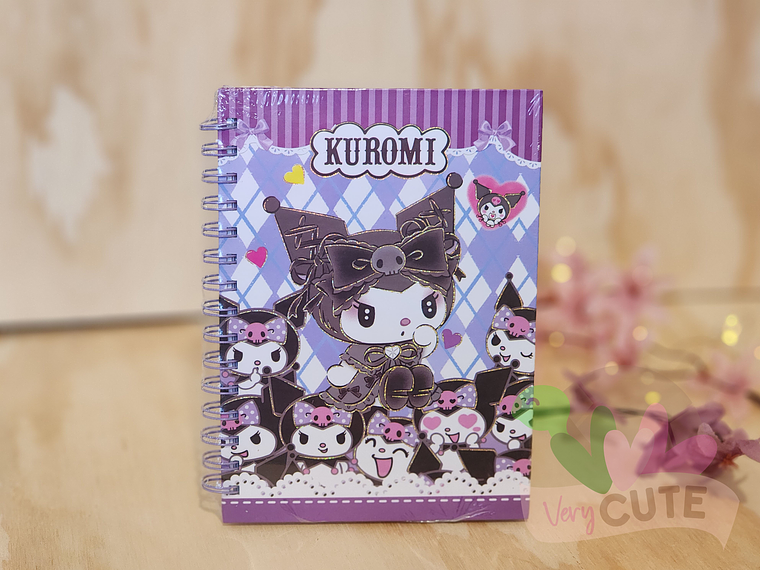Libreta Argollada Kuromi - Tapa Dura 2