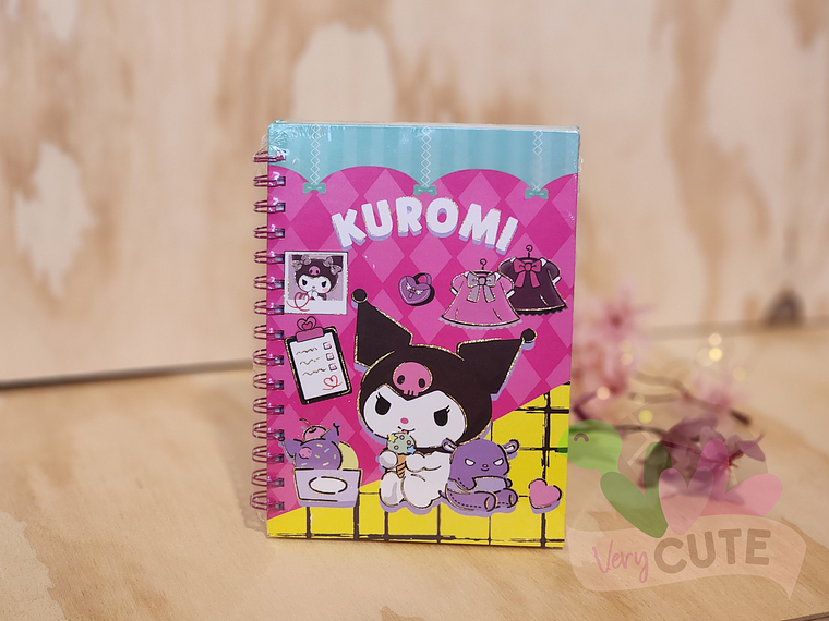 Libreta Argollada Kuromi - Tapa Dura 3