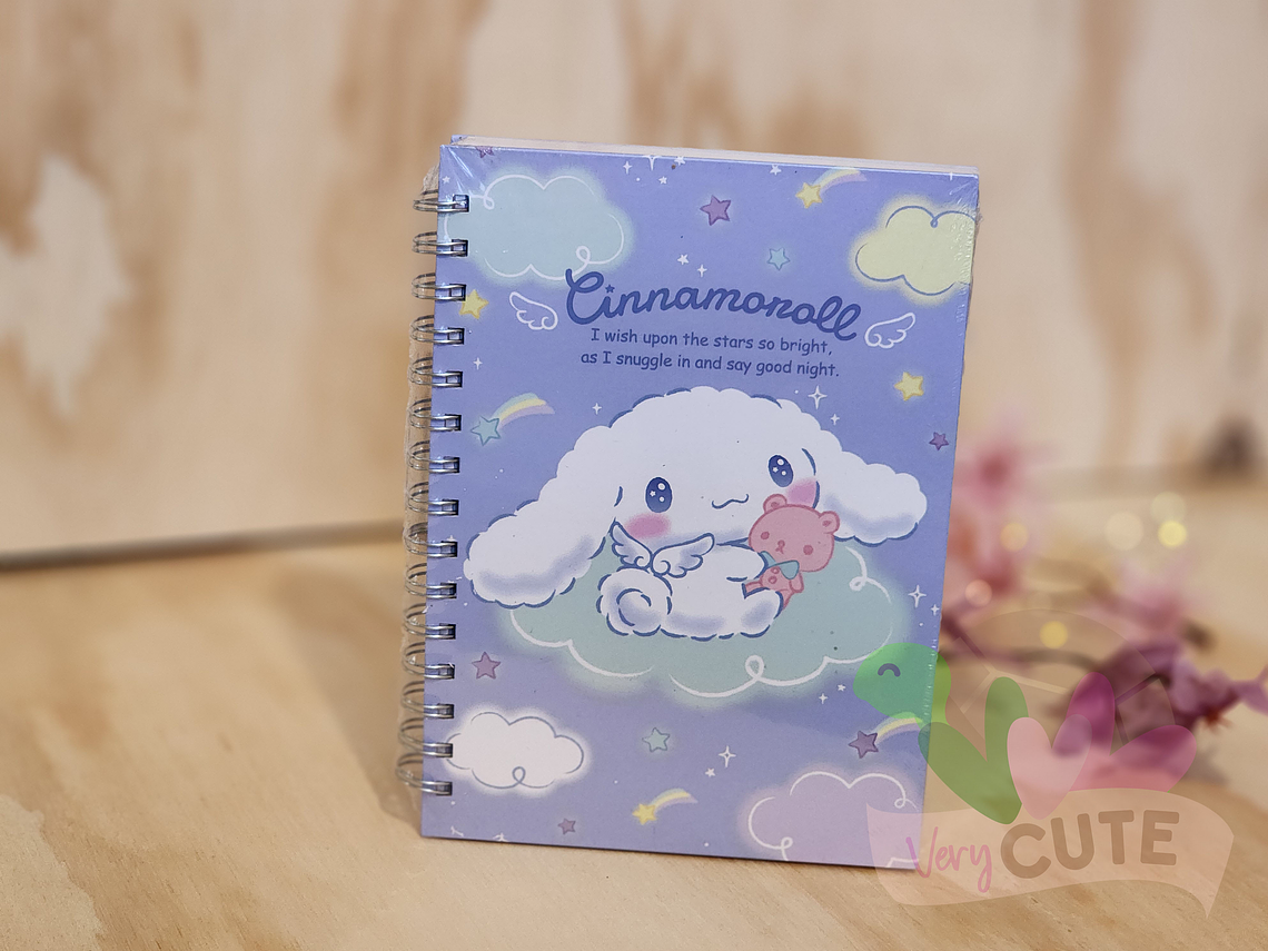 Libreta argollada Cinnamoroll - Tapa Dura 1
