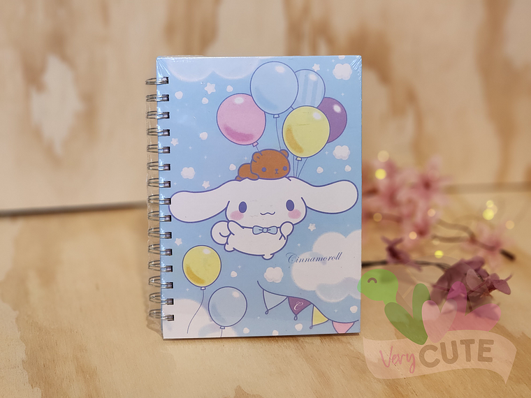 Libreta argollada Cinnamoroll - Tapa Dura 3