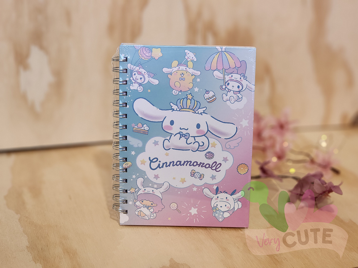 Libreta argollada Cinnamoroll - Tapa Dura 4