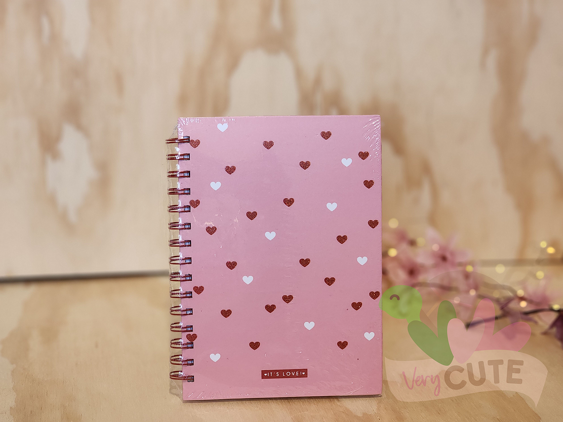  Libreta Argollada It's Love - Tapa Dura 2