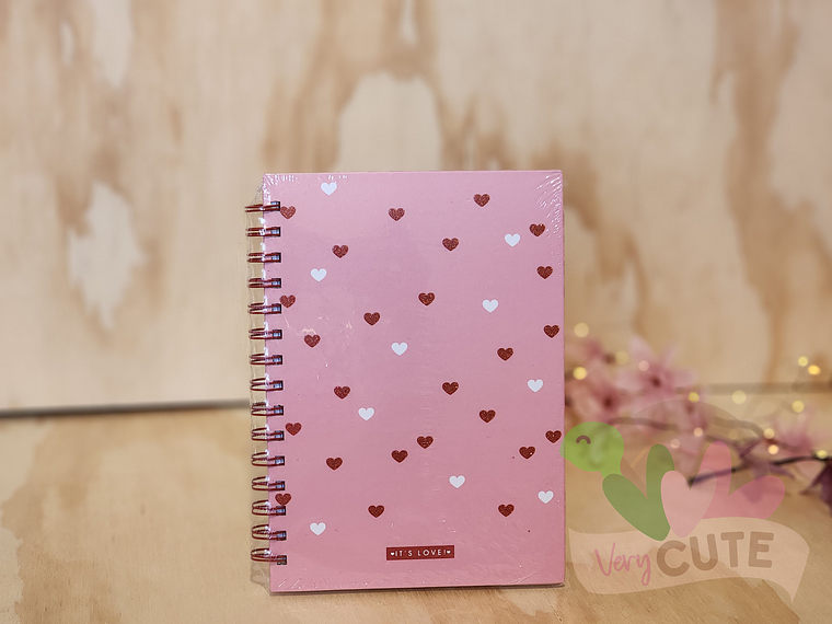  Libreta Argollada It's Love - Tapa Dura 2