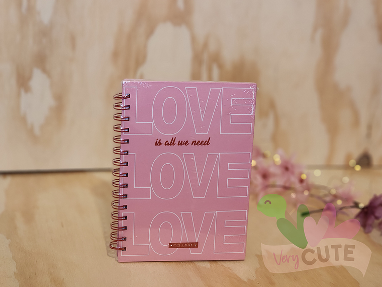  Libreta Argollada It's Love - Tapa Dura 4