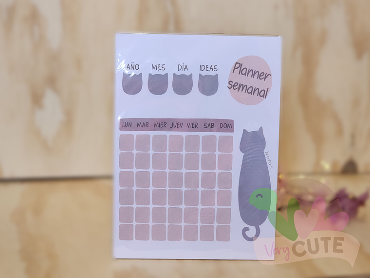 Planner Semanal  - Formato Block Vertical 3