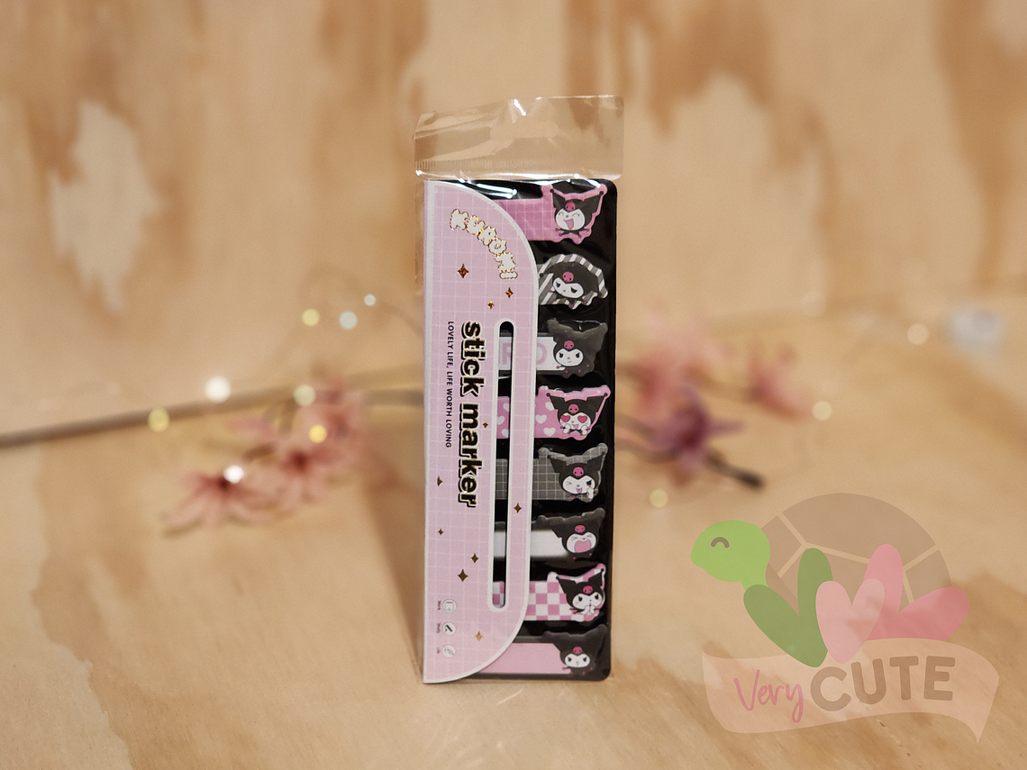 Set Notitas Kuromi 4